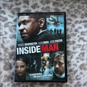 ☑️Inside Man DVD